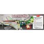Guillow Guillow's P-51 Mustang Laser Cut Kit #402LC