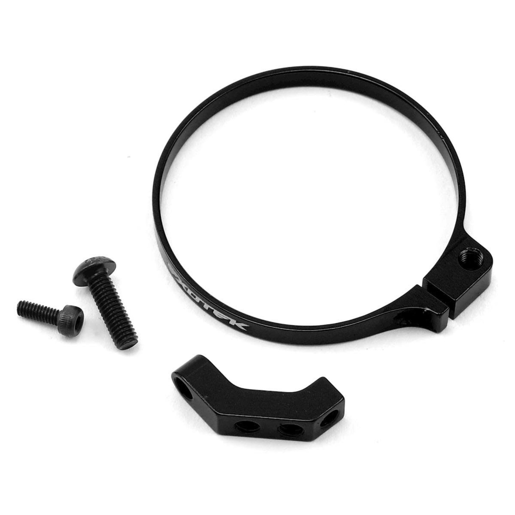 Exotek #1718BLK Exotek Angled Clamp On Fan Mount (Black) (540 Can)