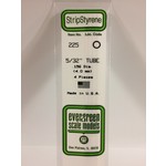 Evergreen Scale Models Evergreen 225 - .156" (4.0MM) OD OPAQUE WHITE POLYSTYRENE TUBING