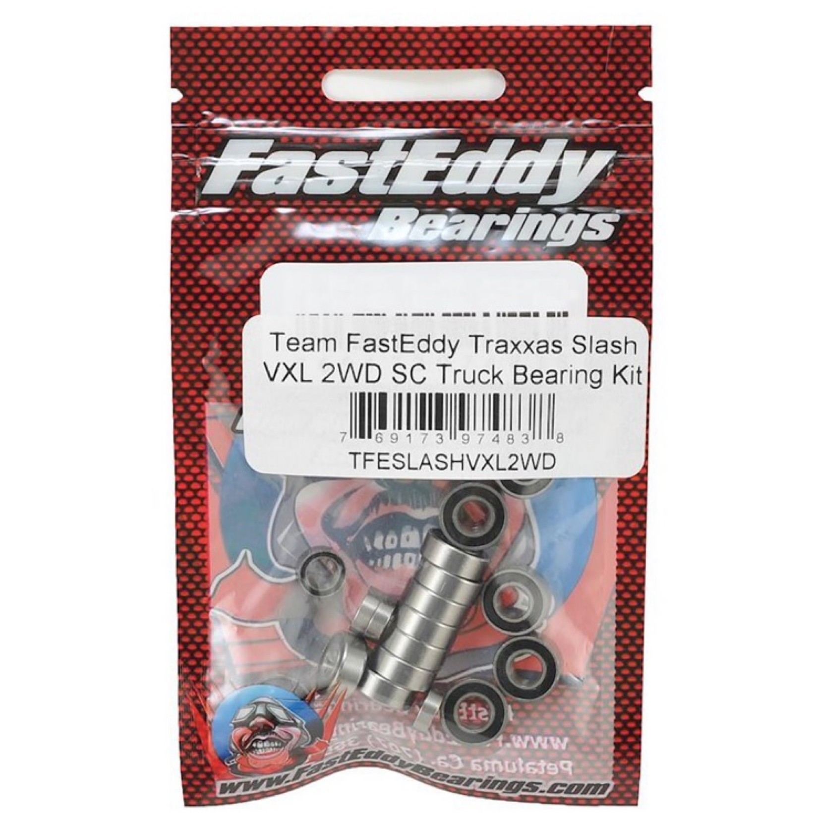 FastEddy #TFE89 FastEddy Traxxas Slash VXL 2WD SC Truck Bearing Kit