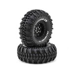 Duratrax DuraTrax Deep Woods CR 1.9" Pre-Mounted Crawler Tires (2) (Black) (C3 - Super Soft) #DTXC4026