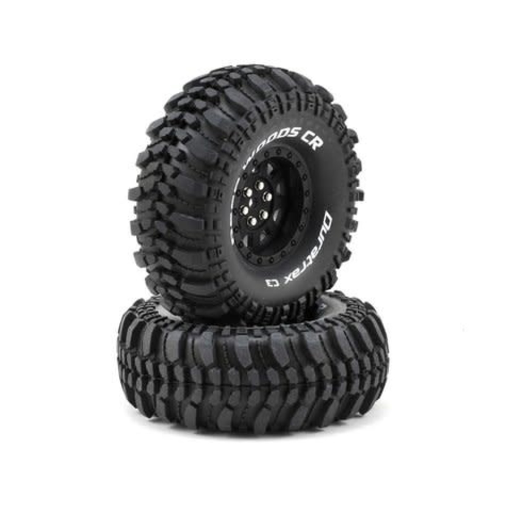 Duratrax DuraTrax Deep Woods CR 1.9" Pre-Mounted Crawler Tires (2) (Black) (C3 - Super Soft) #DTXC4026