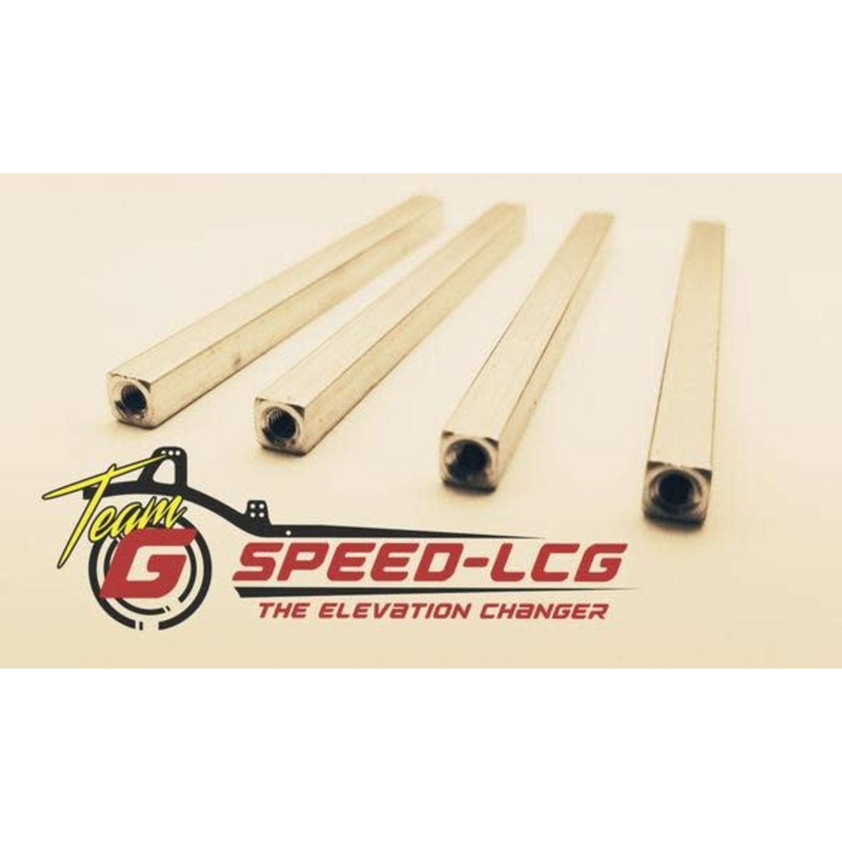 Team G-Speed GSPEED Chassis Square Spacers #9102