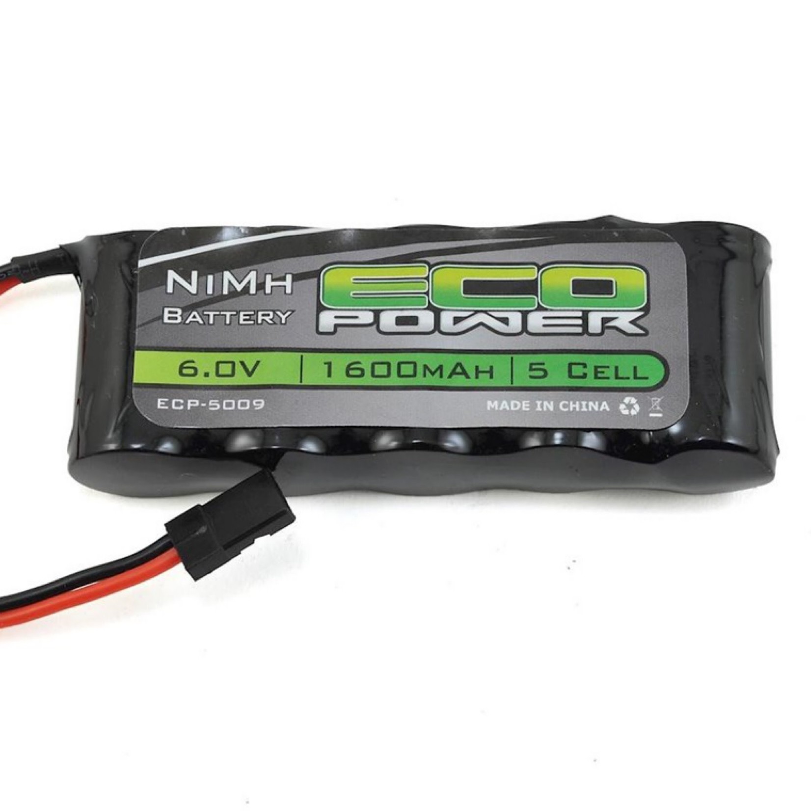 EcoPower EcoPower 5-Cell NiMH Stick Receiver Battery Pack (6.0V/1600mAh) #ECP-5009
