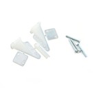 DuBro #DUB237 DuBro T-Style Nylon Control Horns (2)