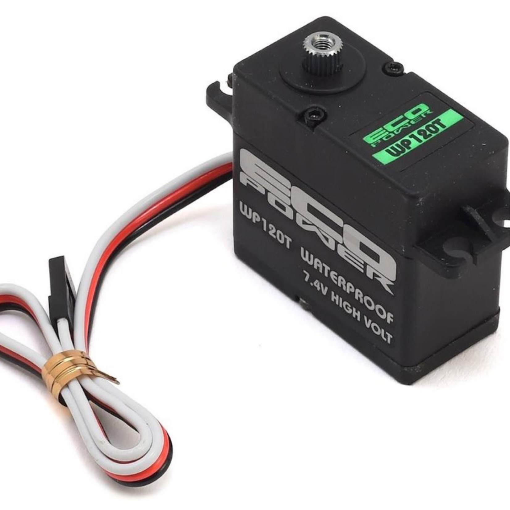 EcoPower #ECP-120T EcoPower WP120T Coreless Waterproof High Torque Metal Gear Digital Servo (High Voltage) #ECP-120T