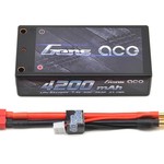 Gens Ace Gens Ace 2S Shorty LiPo Battery Pack 60C w/4mm Bullet (7.4V/4200mAh) #GA-B1032