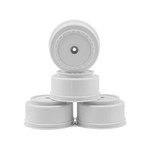 DE Racing DE Racing 12mm Hex "Borrego" Short Course Wheels w/3mm Offset (White) (4) (SC5M) #DER-BS4-AW