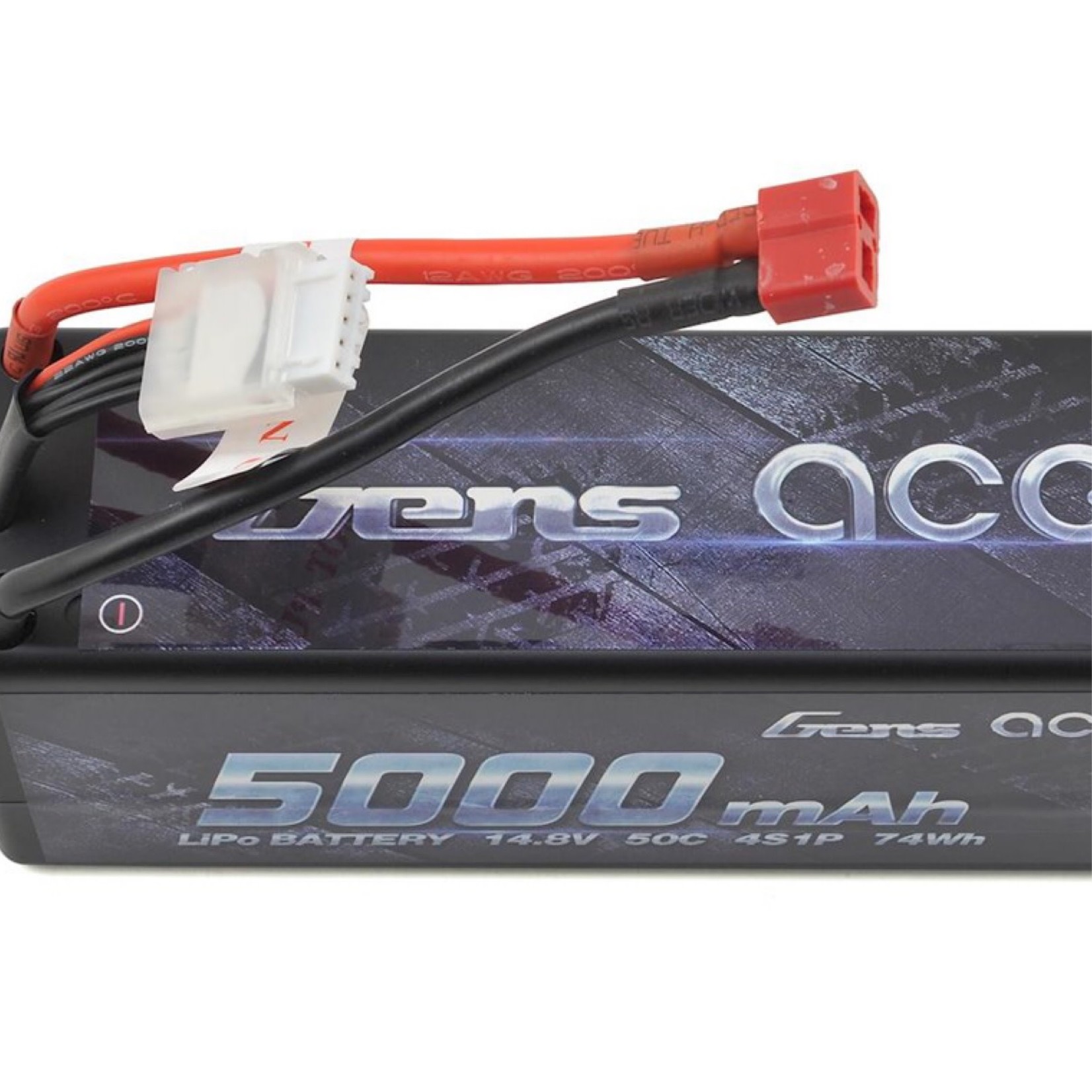 Gens Ace Gens Ace 4S LiPo Battery Pack 50C w/Deans Connector (14.8V/5000mAh) #GEA50004S50D