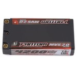 Fantom Fantom Pro Series HV MVS 2.0 ULCG Shorty 2S LiPo 130C Battery (7.6/4200mAh) w/5mm Bullets # FAN25130