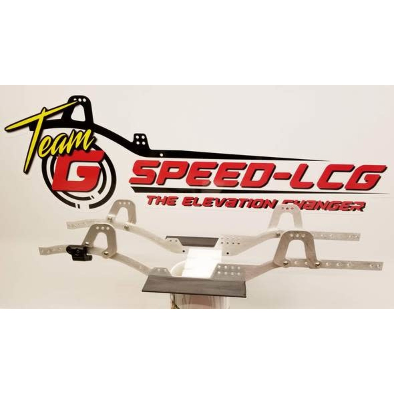 Team G-Speed #9087  GSPEED Chassis V1-C1 (Rails and Shock Hoops Only)
