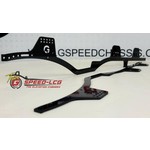 Team G-Speed GSPEED G-6X6 Chassis for custom 6x6 builds, carbon fiber (rails only) # V36x6