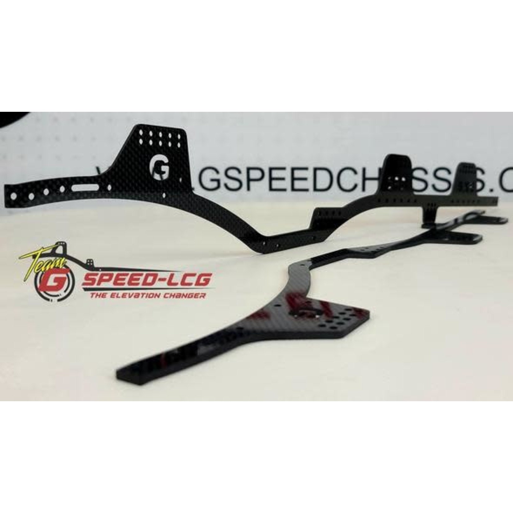 Team G-Speed GSPEED G-6X6 Chassis for custom 6x6 builds, carbon fiber (rails only) # V36x6