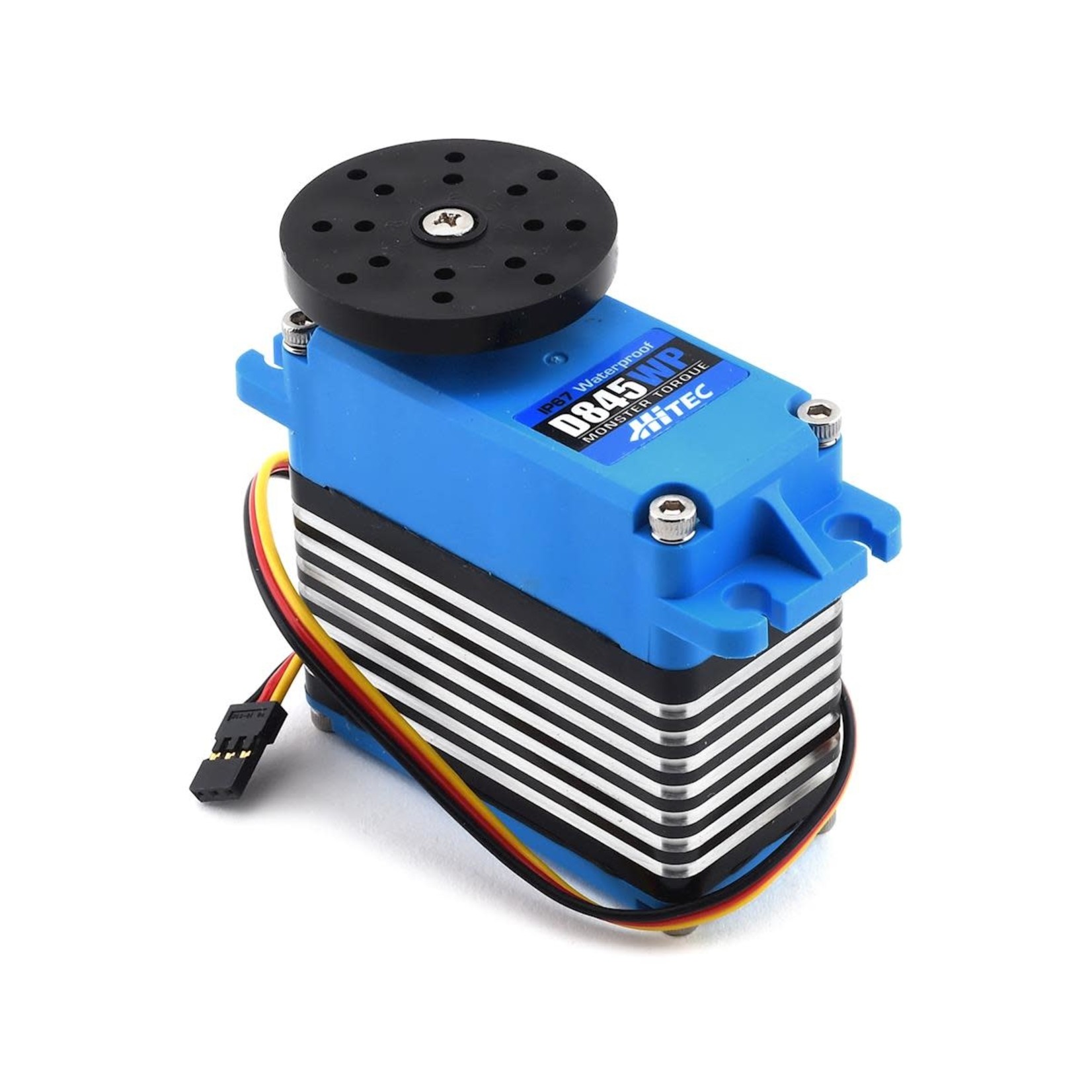 Hitec #D845WP  Hitec Waterproof Monster Torque Steel Gear Large Scale Servo (High Voltage)