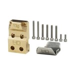 Hot Racing #SXTF12CP Hot Racing Axial SCX24 Brass Differential Cover w/Stainless Axle Skid Plate