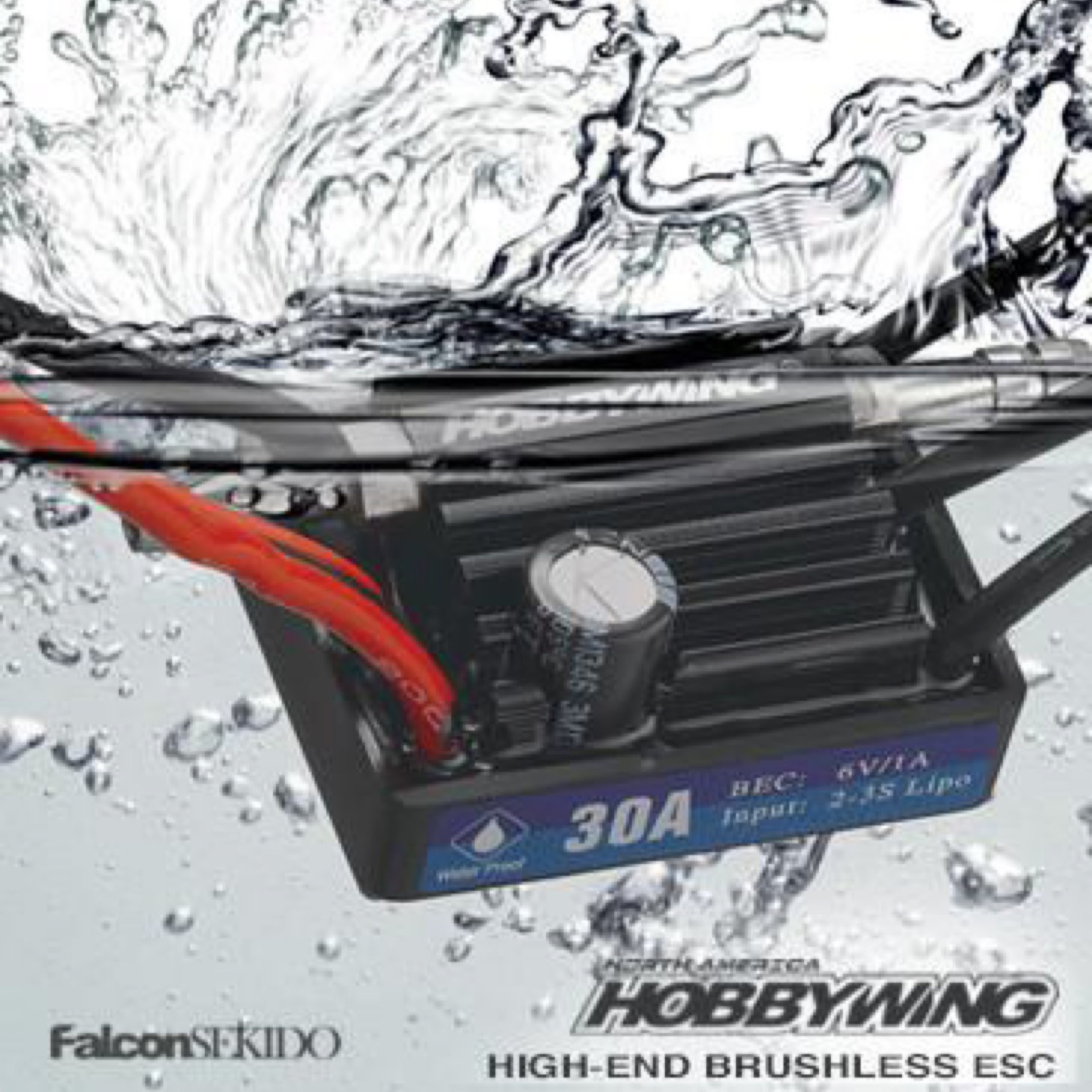 Hobbywing #30302060 Hobbywing Seaking 30A V3 ESC