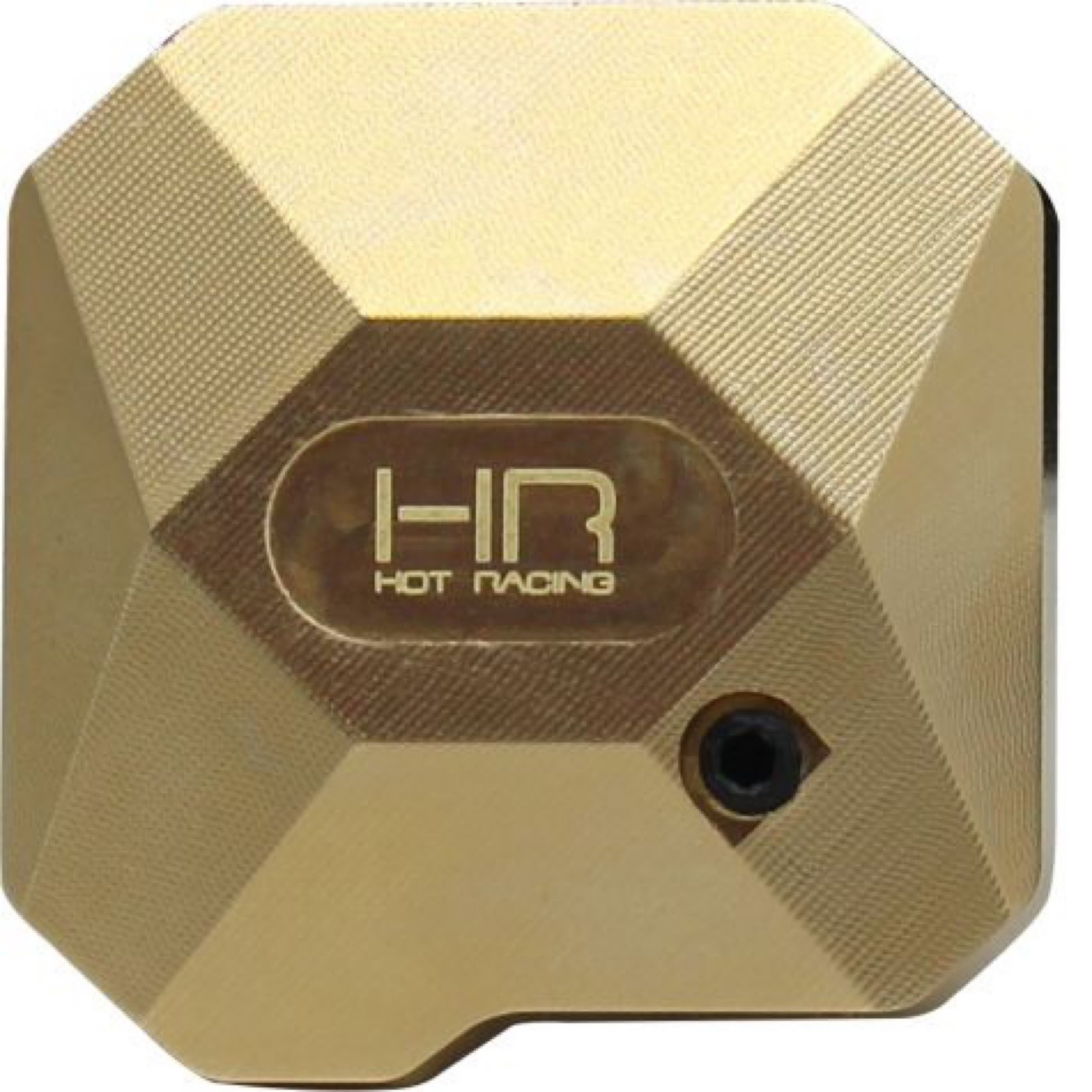 Hot Racing #SCXT12CH Hot Racing SCX10 Heavy 48g Brass Differential Cover