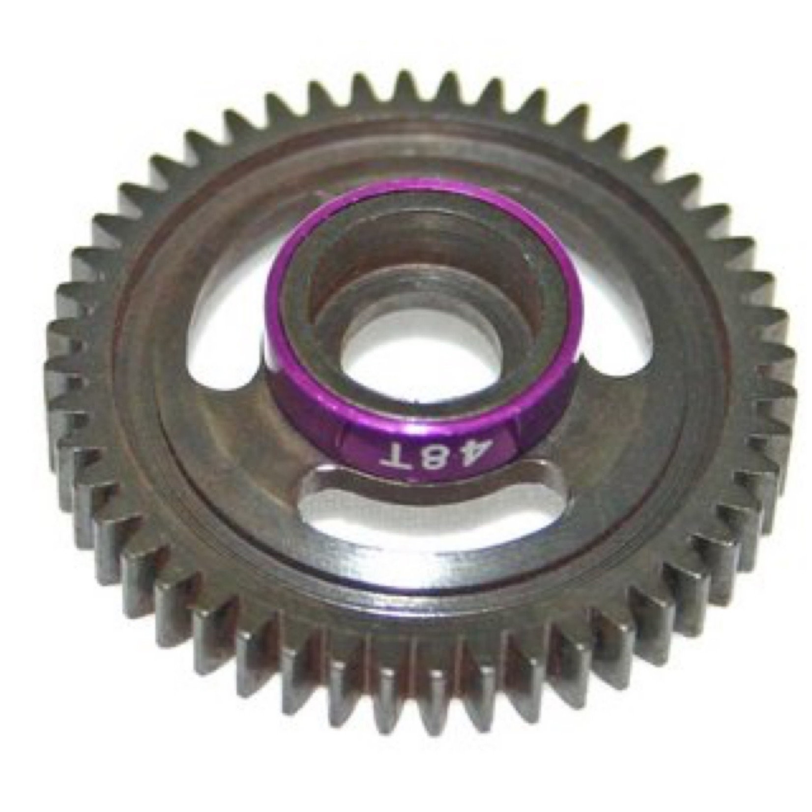 Hot Racing #SVXS848 Hot Racing Hot Racing - Steel Spur Gear, 48 Tooth, Purple, for Traxxas 1/16 Scale