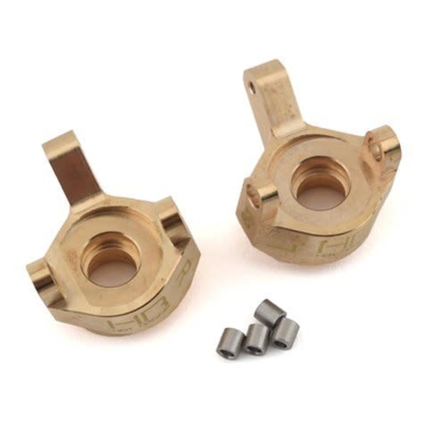 Hot Racing #SXTF21H Hot Racing Axial SCX24 Brass Front Steering Knuckle (2)