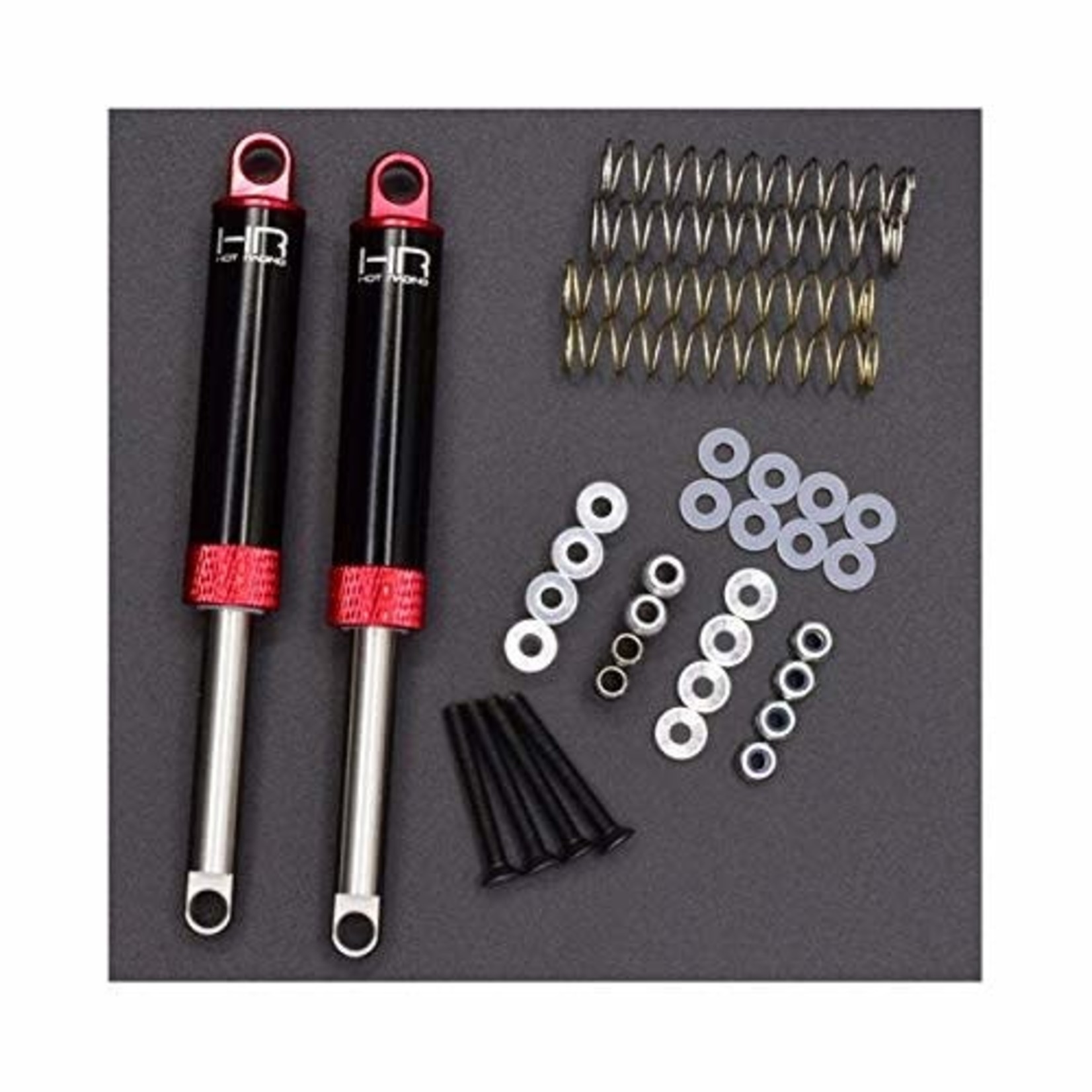 Hot Racing #TD100T02 Hot Racing - RED Internal Spring Air Shocks, 100mm