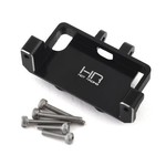 Hot Racing #SXTF2401 Hot Racing Axial SCX24 Aluminum Steering Servo Mount (Black)
