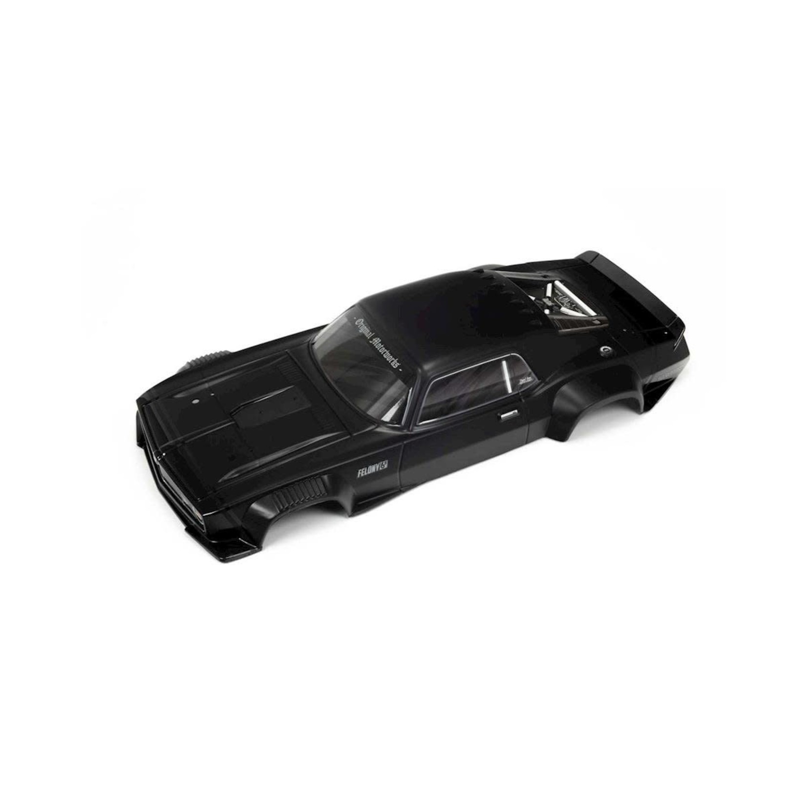 ARRMA #ARA410007  Arrma Felony 6S BLX Pre-Painted Body (Black)
