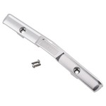 Hot Racing #SXTF03CF08 Hot Racing Axial SCX24 C10 Aluminum Front Bumper (Silver)