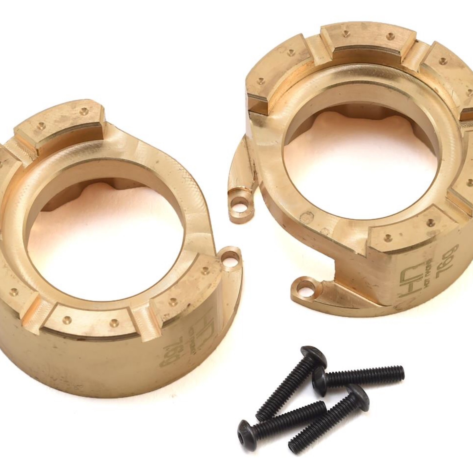 Hot Racing #TRXF21HKW Hot Racing Traxxas TRX-4 Brass Heavy Metal Knuckle Weight (2)