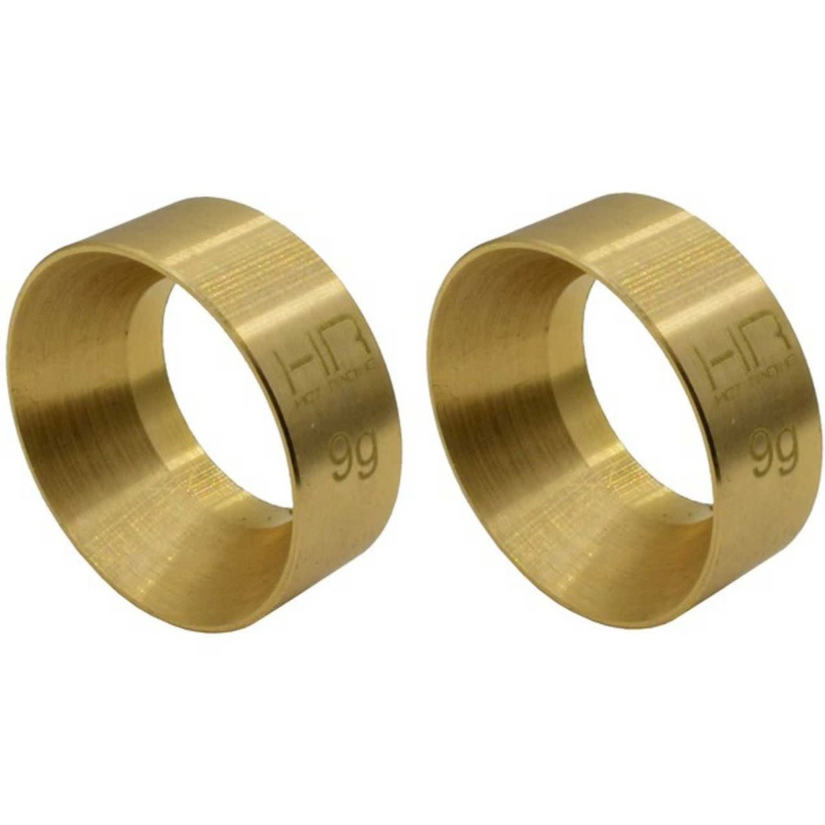 Hot Racing #SXTF2612H Hot Racing 9g Brass KMC Machete Wheel Weights