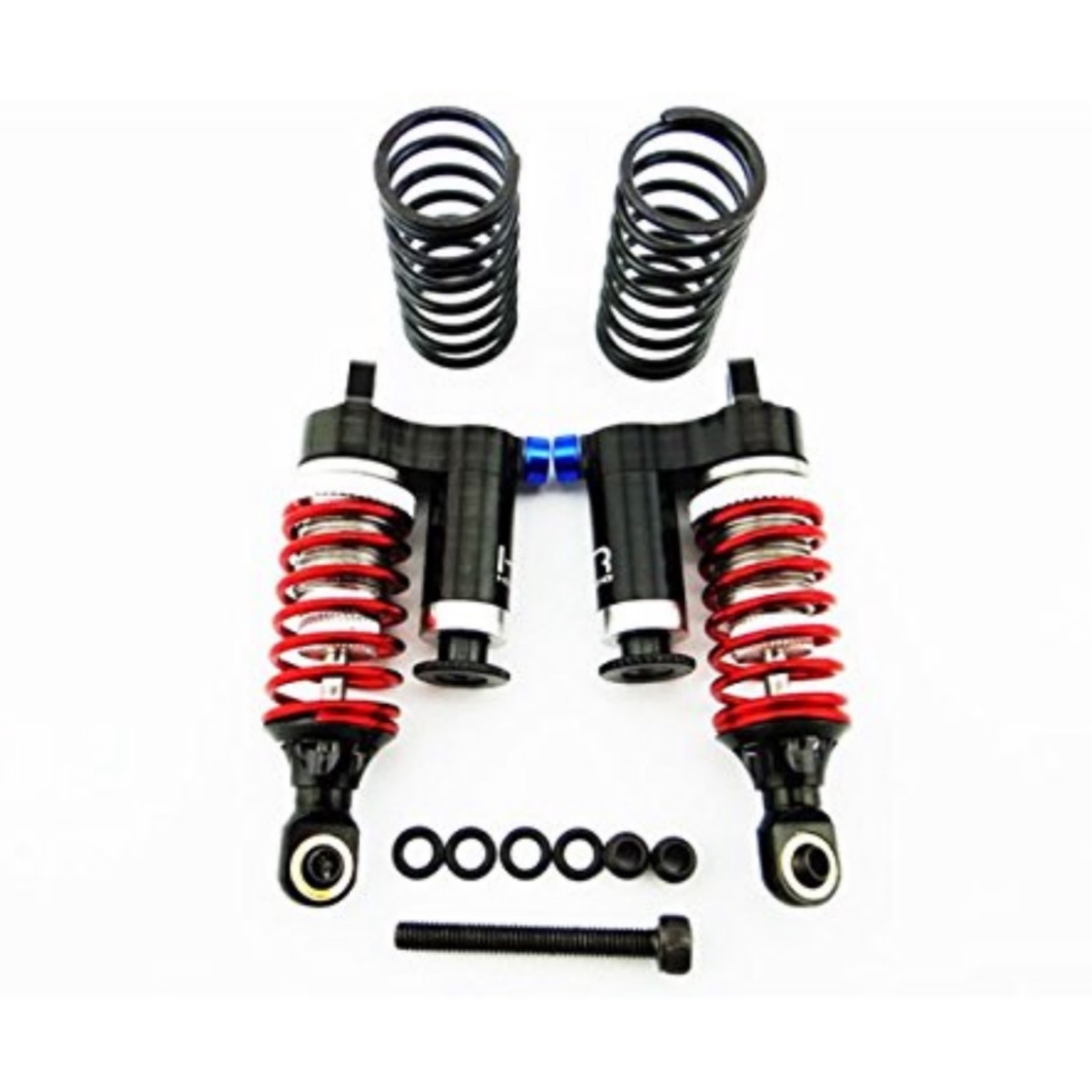 Hot Racing #VXS128AR01 Hot Racing Traxxas 1/16 Piggyback Adjustable Rebound Shocks
