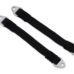 Hot Racing #SLS95T1808 Hot Racing 95mm Suspension Travel Limit Straps (2) (Silver)