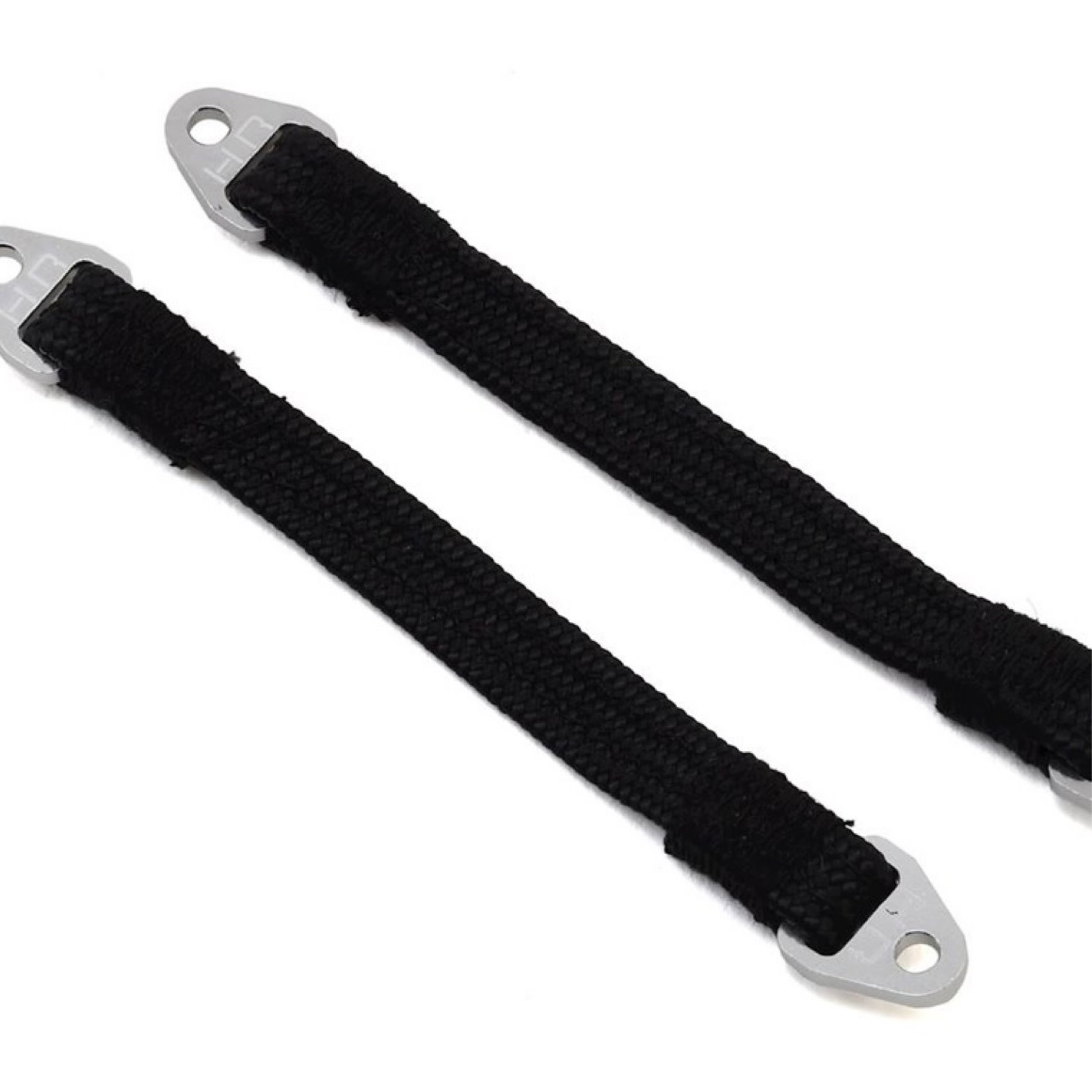 Hot Racing #SLS95T1808 Hot Racing 95mm Suspension Travel Limit Straps (2) (Silver)