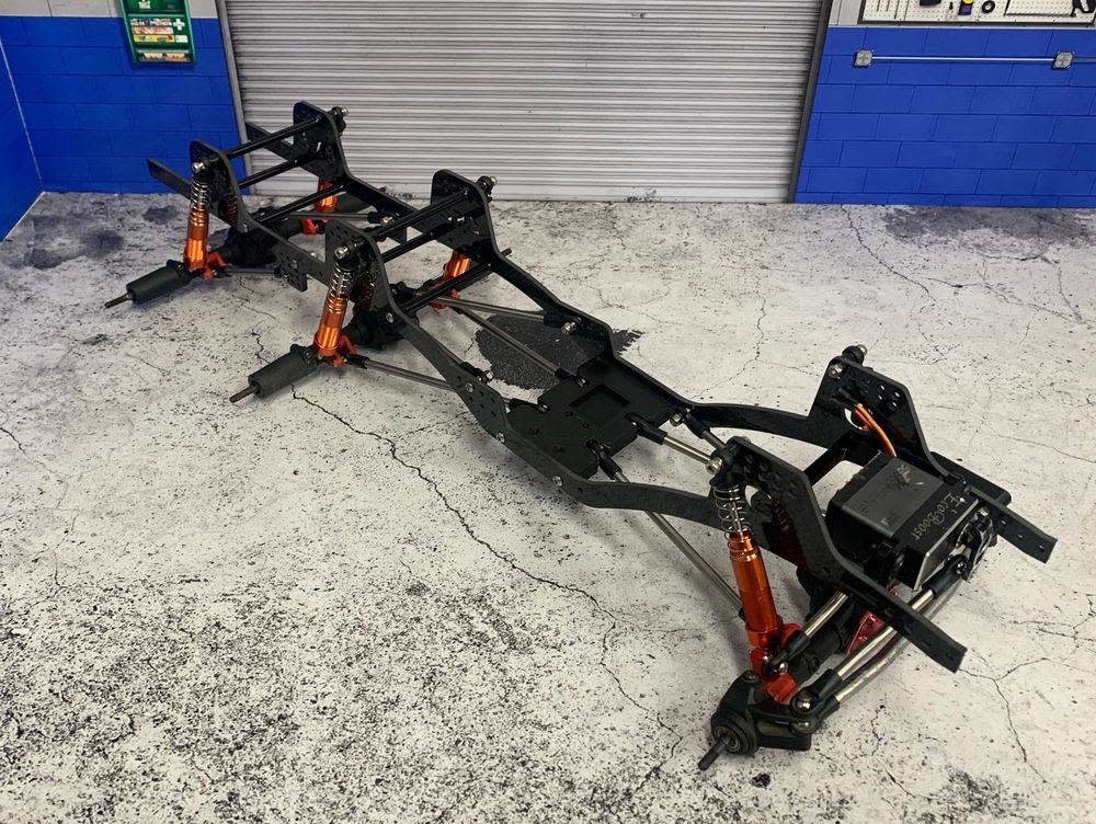 InTheWorks RC InTheWorks RC 14pc Titanium High Clearance GSPD 6x6 TRX6TIHC Hobby Time RC