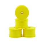 JConcepts J Concepts 12mm Hex Mono 2.2 Hex Rear Wheels (4) (TLR 22 5.0) (Yellow) #3326Y