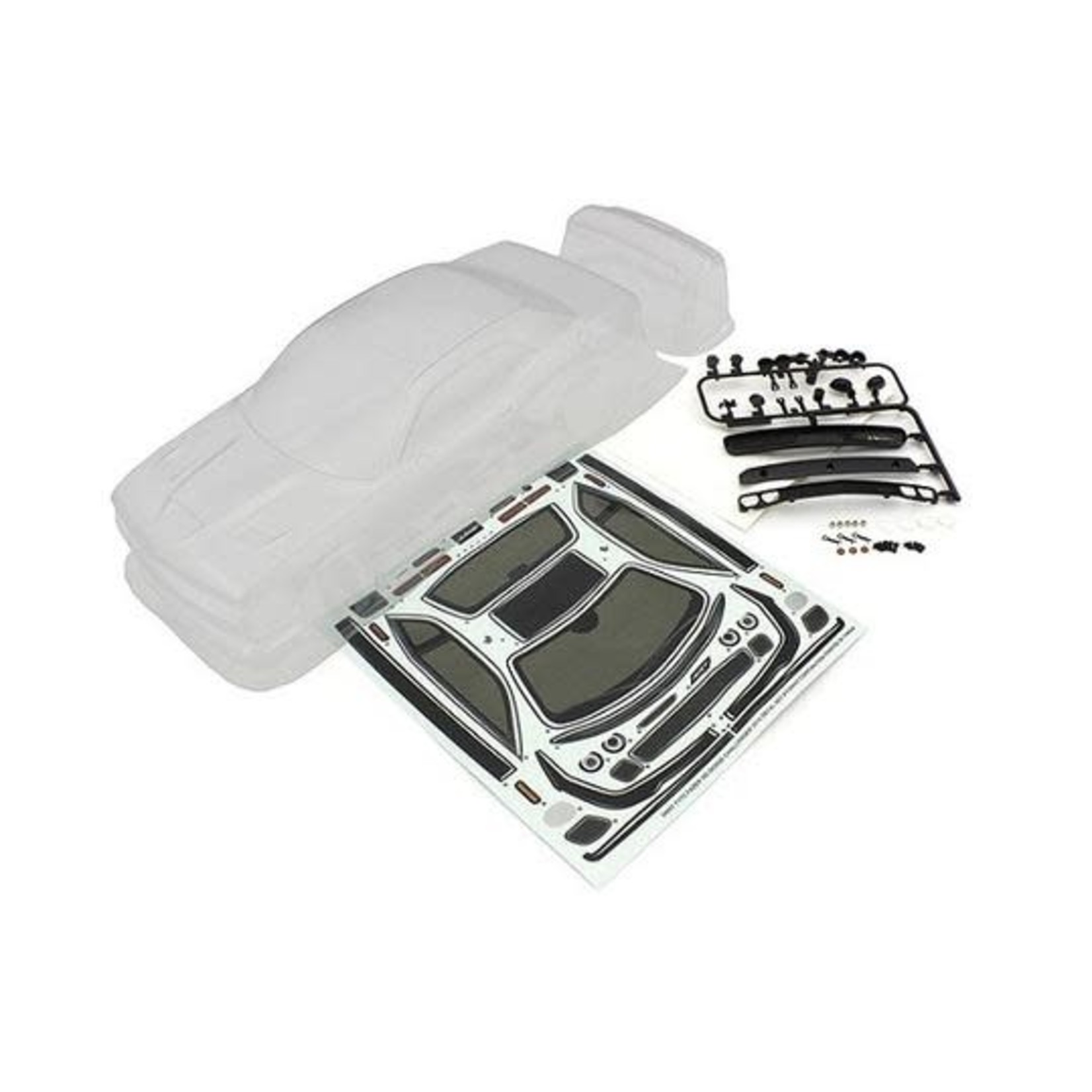 Kyosho #FAB701  Kyosho Dodge Challenger Hellcat Body (Clear)