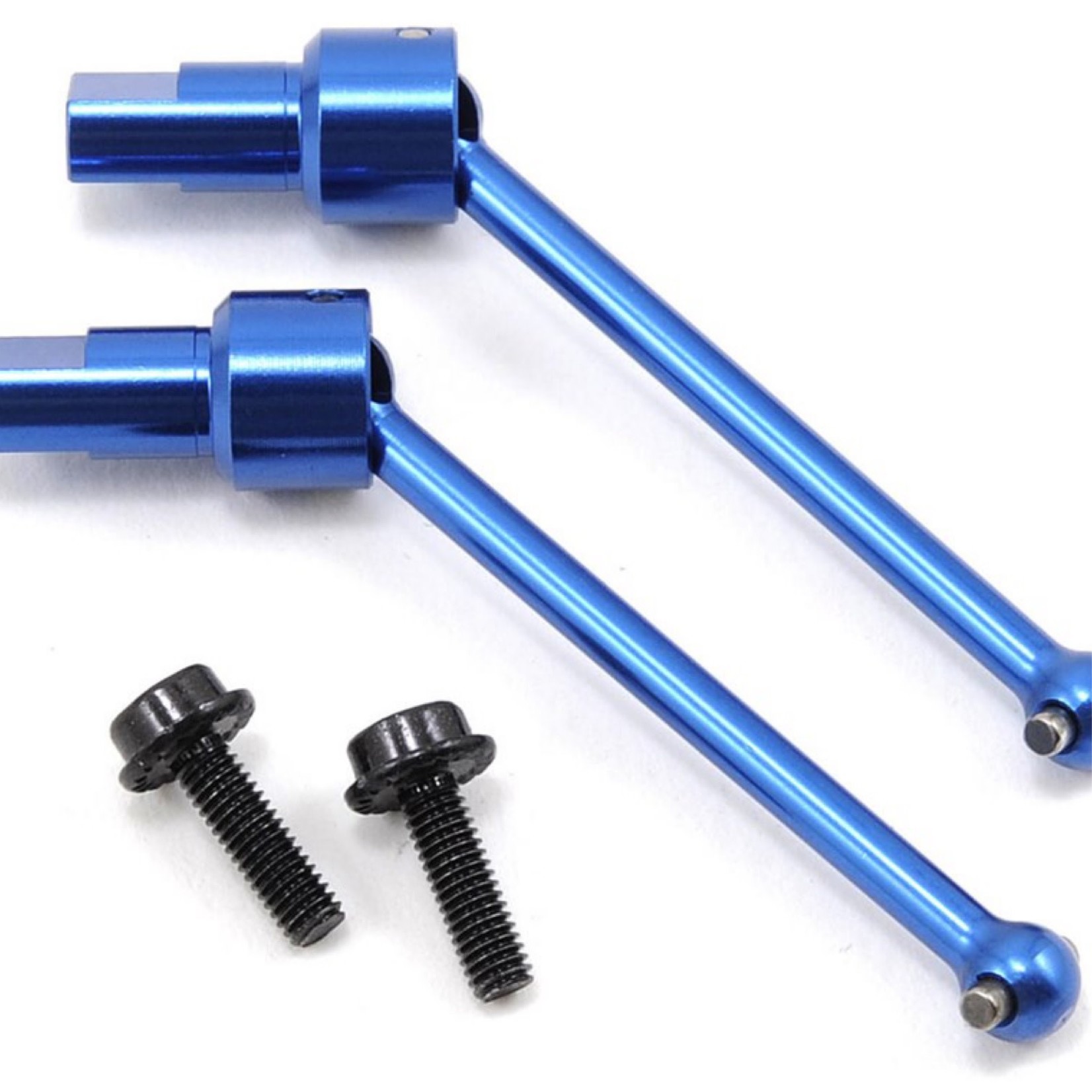 LaTrax LaTrax Aluminum Front/Rear Driveshaft (2) (Blue) #7650R