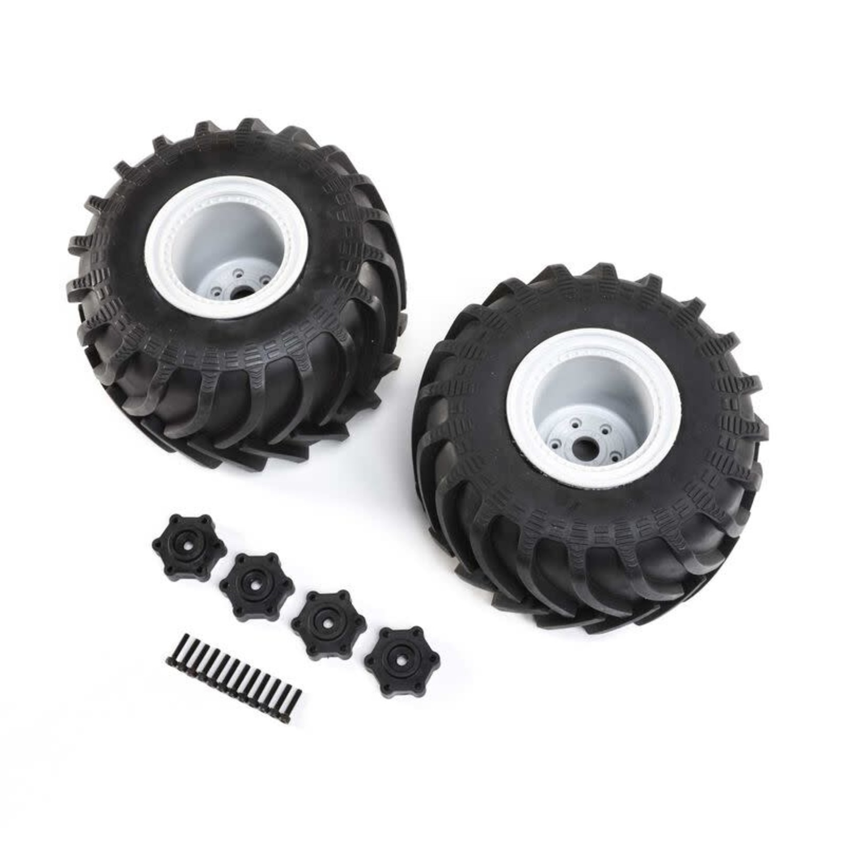 Losi #LOS43034  Losi LMT Pre-Mounted Monster Truck Tires (Left/Right) (2)