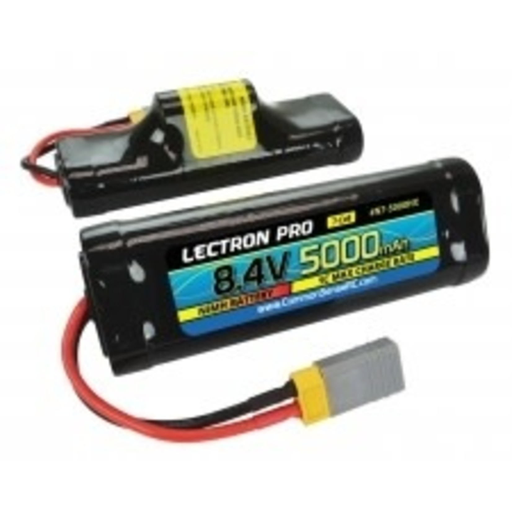 Common Sense RC #N7-5000HX Common Sense RC Lectron Pro NiMH 8.4V (7-cell) 5000mAh Hump Pack with XT60 Connector + CSRC adapter for XT60 batteries to popular RC vehicles