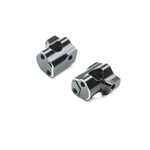 Losi #LOS311003 Losi Mini-T 2.0 Aluminum Caster Block (Black)