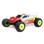 Losi Losi Mini-T 2.0 1/18 RTR 2WD Brushless Stadium Truck (Red) w/2.4GHz Radio, Battery & Charger #LOS01019T1
