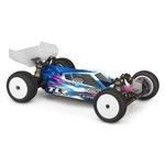 JConcepts #0284 JConcepts TLR 22 5.0 Elite "P2" Buggy Body w/S-Type Wing (Clear)