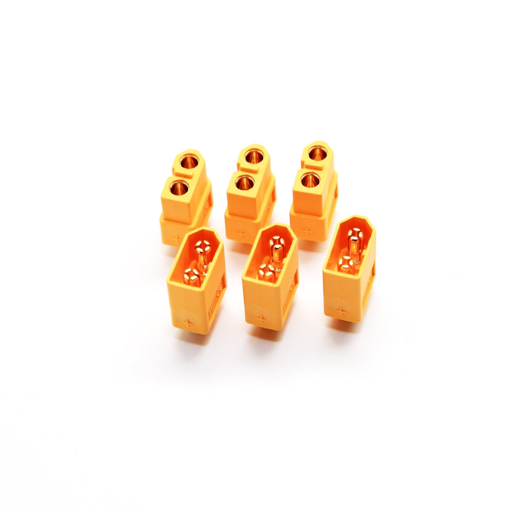 Maclan #MCL4045 Maclan XT60 Connectors (3 FEMALE + 3 MALE)