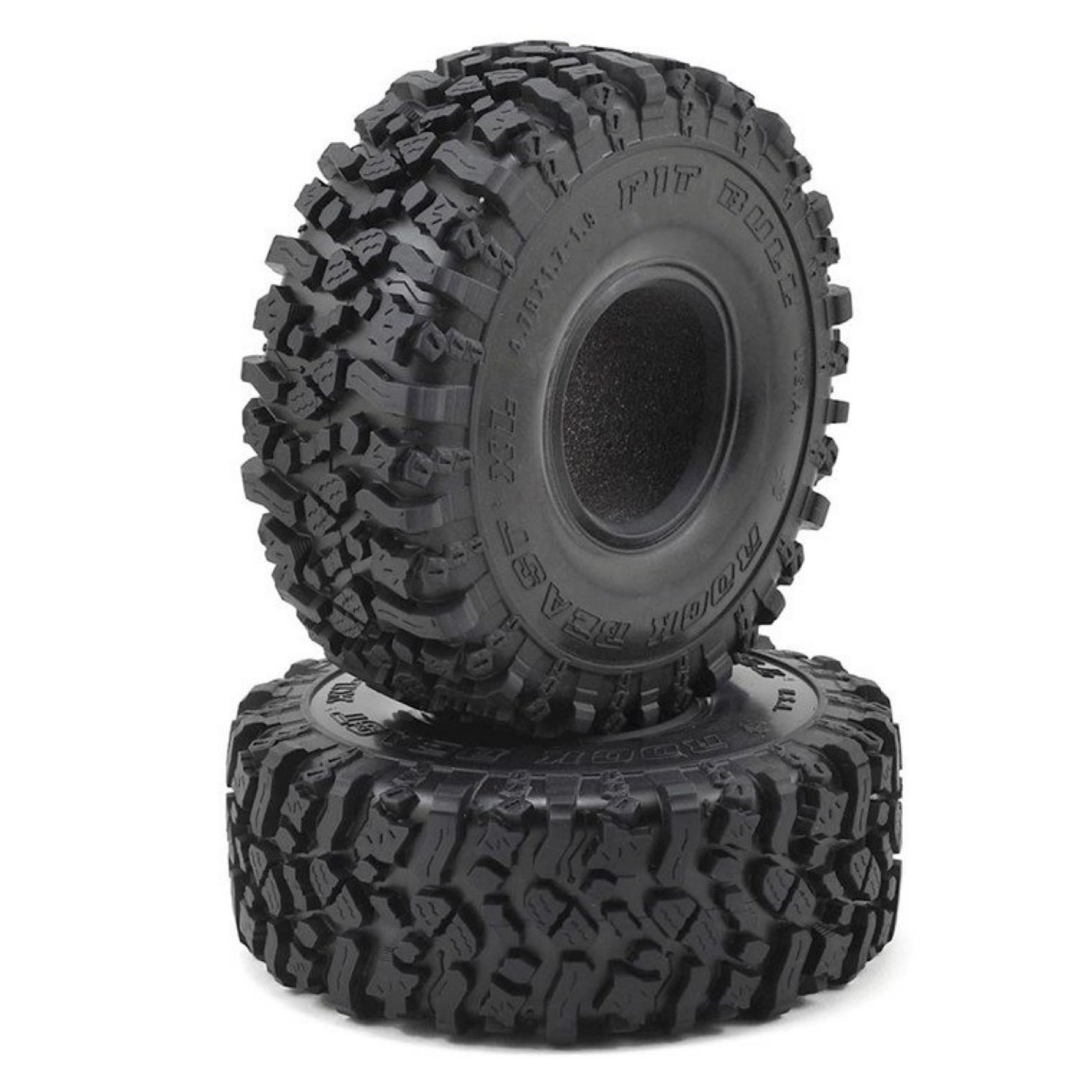 Pit Bull Pit Bull Tires 1.9" Rock Beast XL Scale Rock Crawler Tires w/Foams (2) (Alien)  #PB9011NK