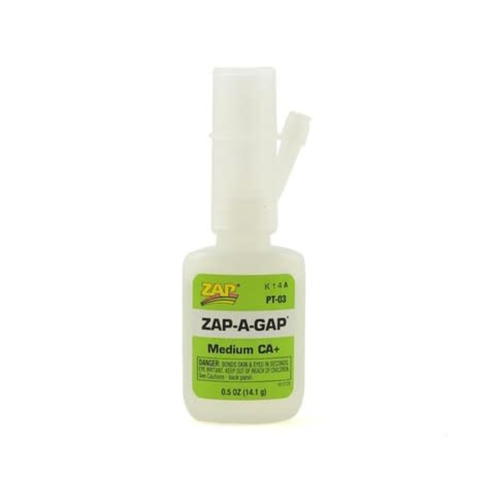 ZAP ZAP Zap-A-Gap CA+ Glue (Medium) (0.5oz) #PT-03