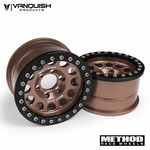Vanquish Products #VPS07920 Vanquish Products Method 105 1.9" Beadlock Crawler Wheels (2) (Bronze)