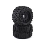 Pro-Line #10155-10  Pro-Line Trencher HP Belted 3.8" Pre-Mounted Truck Tires (2) (Black) (M2) w/Raid Wheels