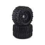Pro-Line Pro-Line Trencher HP Belted 3.8" Pre-Mounted Truck Tires (2) (Black) (M2) w/Raid Wheels #10155-10