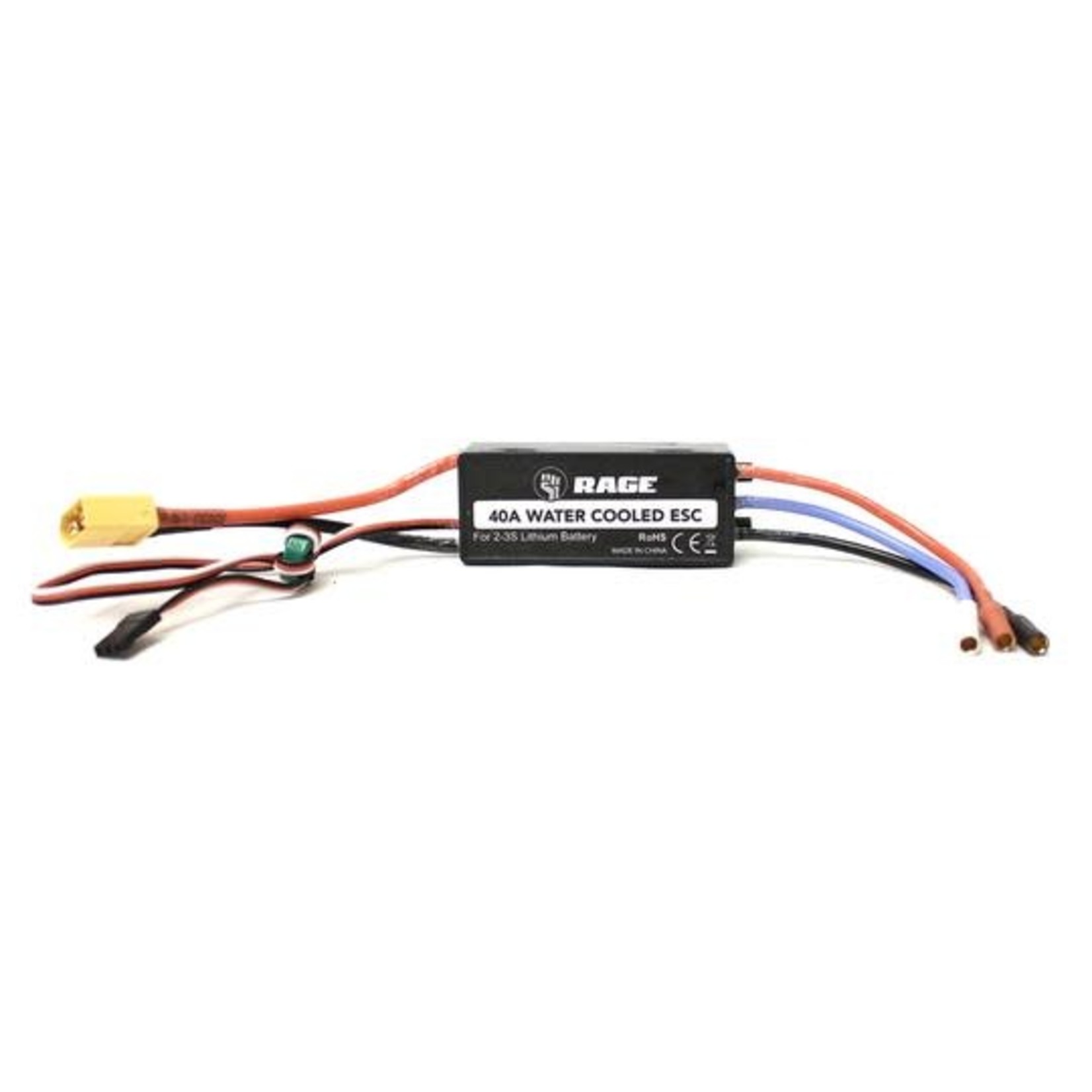 Rage RC Rage RC Super Cat Water Cooled 40A Brushless SC700BL ESC #RGRB1251