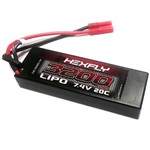 Redcat Racing Summer Sale #HX-320020C-BV2 RedCat Hexfly 2S 20C LiPo Battery Pack w/Banana Plug (7.4V/3200mAh)