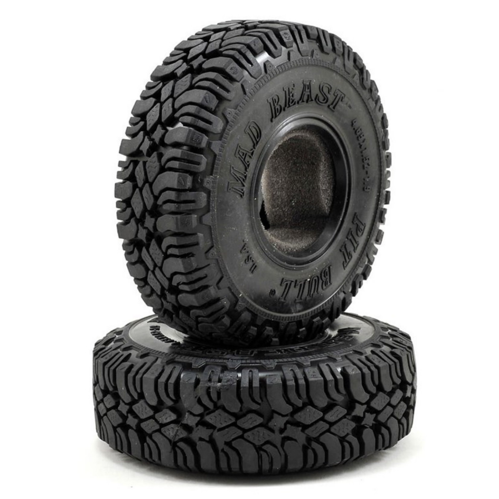Pit Bull #PB9007NK  Pit Bull Tires Mad Beast 1.9" Scale Rock Crawler Tires (2) (Komp) w/Foam